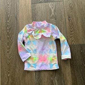 Shade Critter 12 mos pastel Tie-Dye rash guard‎ swim wear